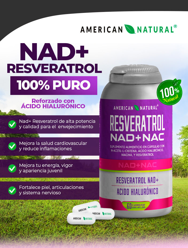 RESVERATROL NAD+NAC